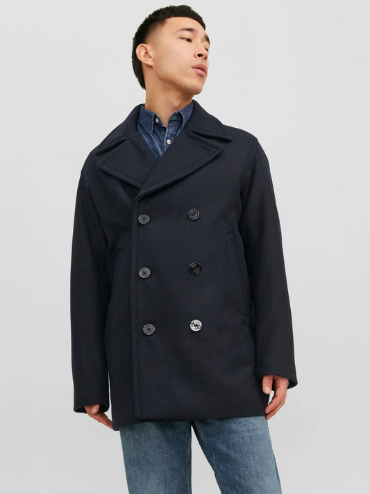 Cappotto Peacoat Captain Navy