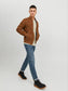 Giacca Rocky Bomber Suede Cognac