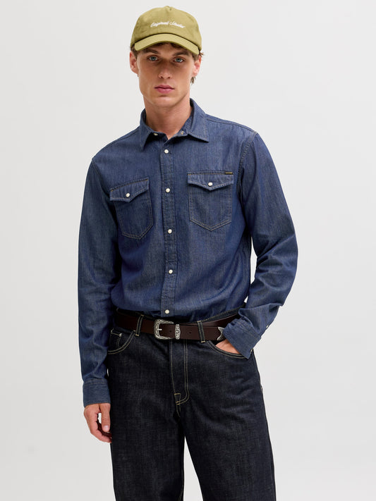 Camicia Sheridan Dark Blue Denim