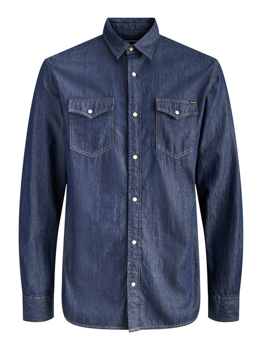 Camicia Sheridan Dark Blue Denim