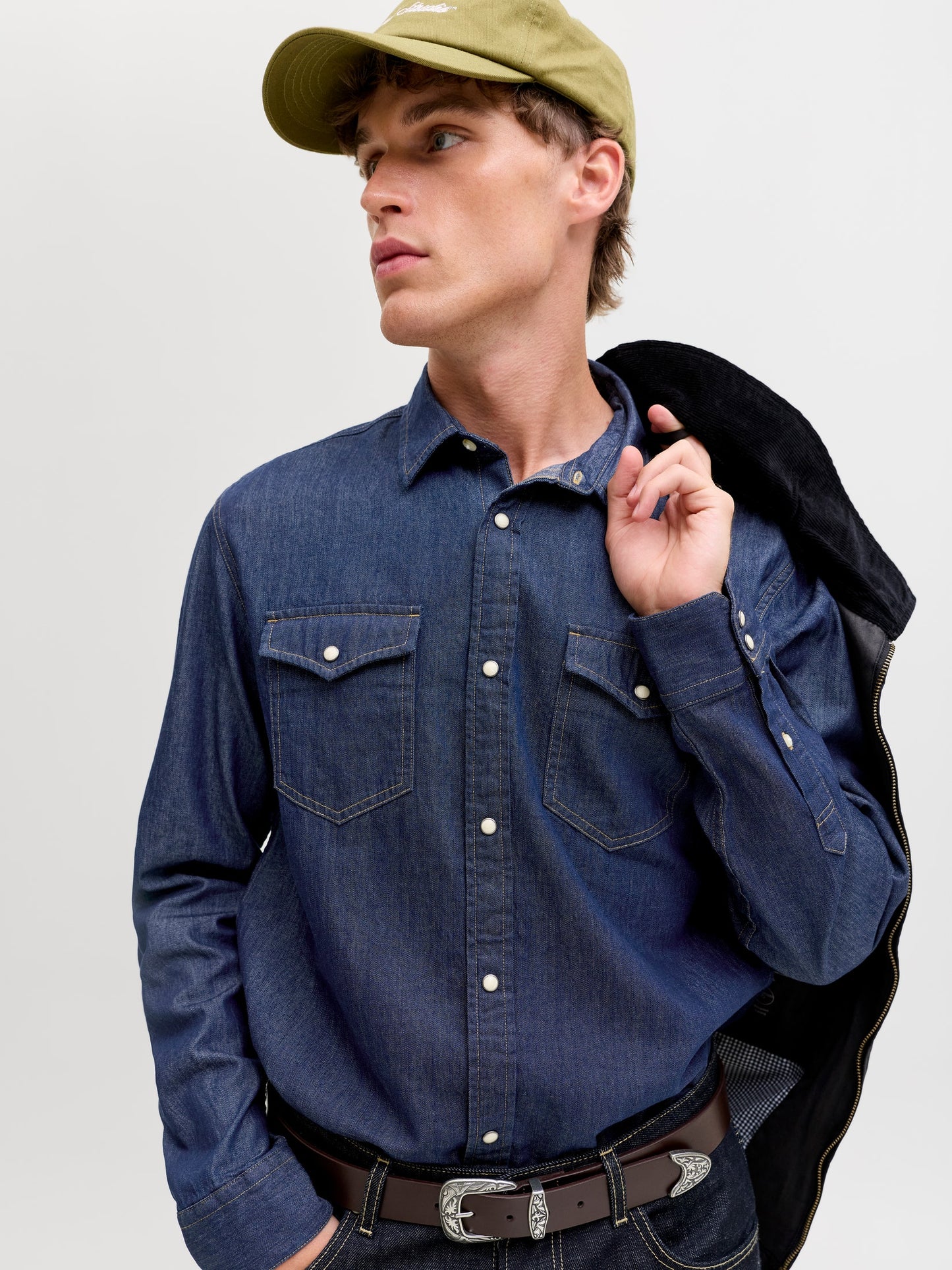 Camicia Sheridan Dark Blue Denim