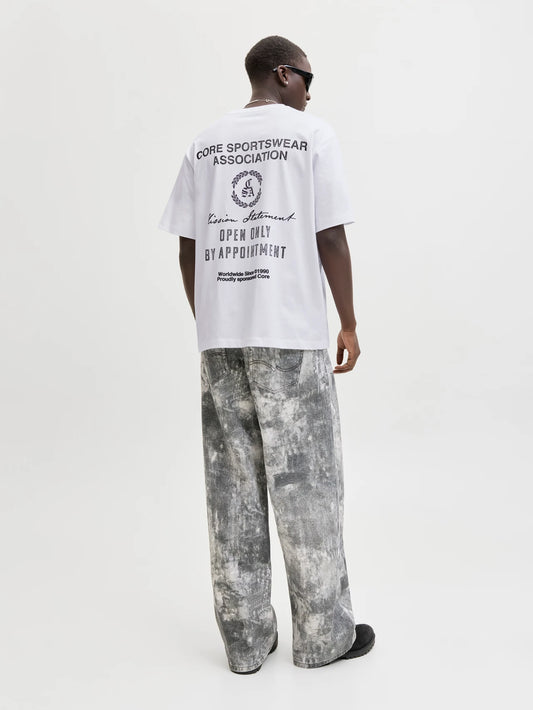 T-Shirt Dust Washed White