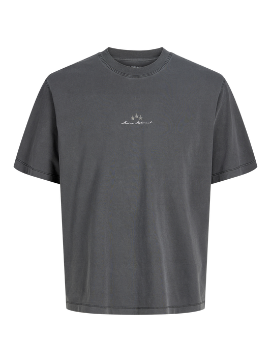 T-Shirt Dust Washed Black