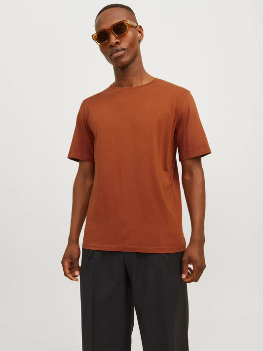 T-Shirt Oranic Basic Mocha Bisque