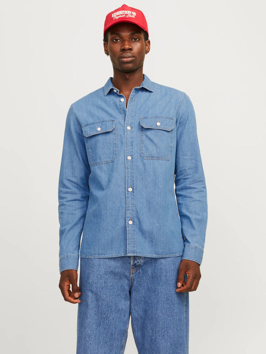 Camicia Travis Light Blue Denim