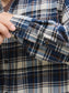Camicia James Flannel Navy Blazer