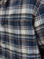 Camicia James Flannel Navy Blazer