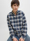 Camicia James Flannel Navy Blazer