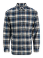 Camicia James Flannel Navy Blazer