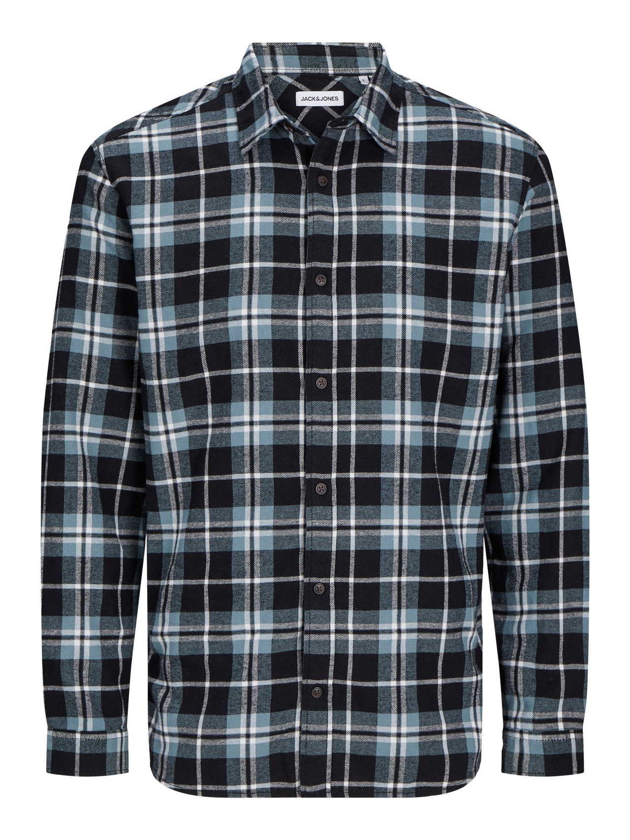 Camicia Joshua Flannel Goblin Blu