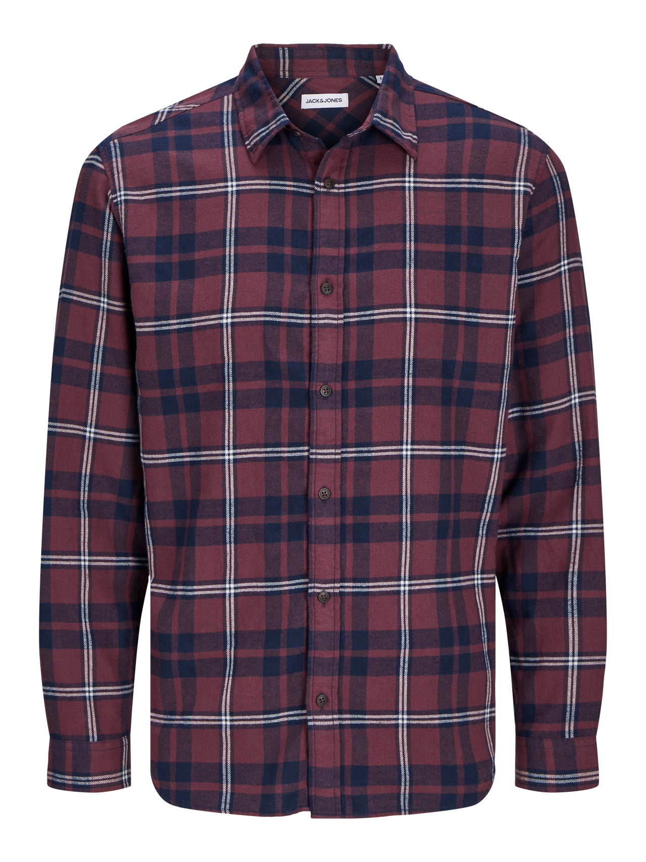 Camicia Joshua Flannel Vineyard Wine