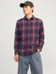 Camicia Joshua Flannel Vineyard Wine