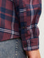 Camicia Joshua Flannel Vineyard Wine