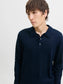 Polo Merino Navy