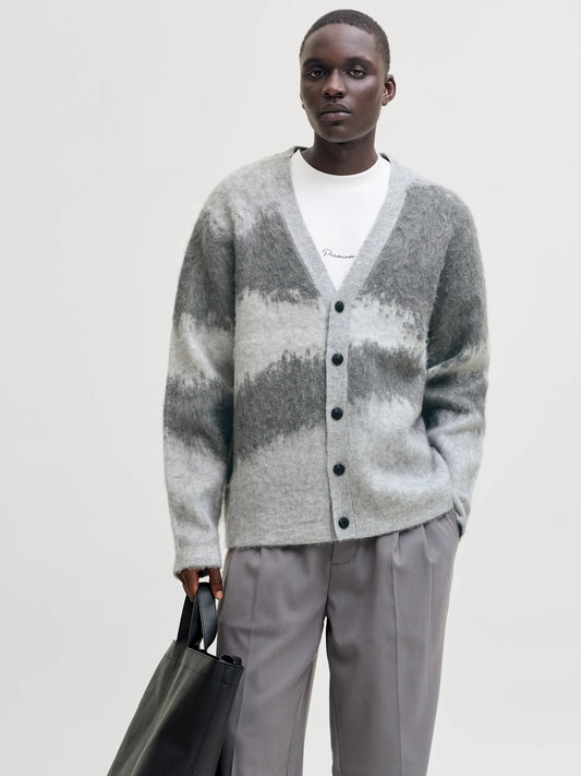 Cardigan Travis Grey Melange