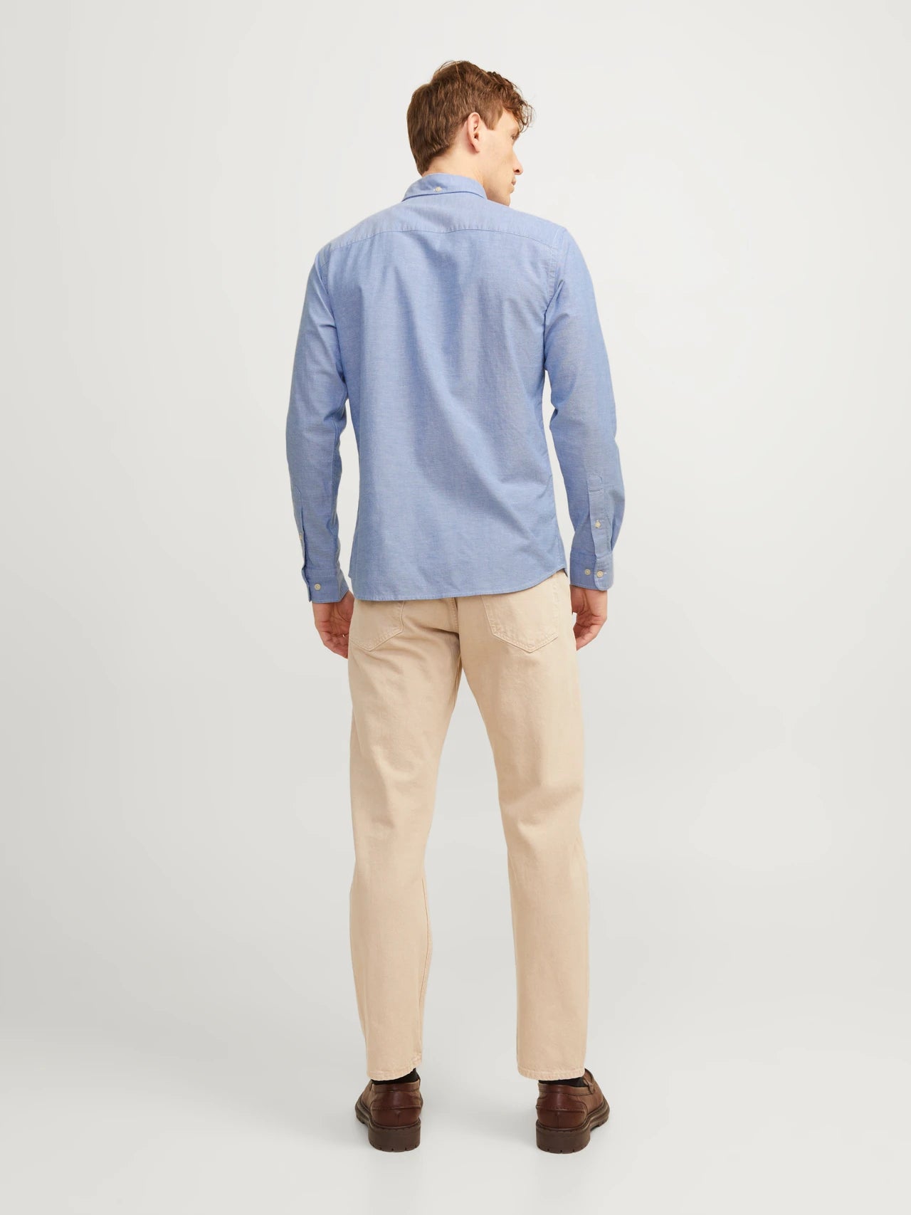 Camicia Brook Oxford Cashmere Blue