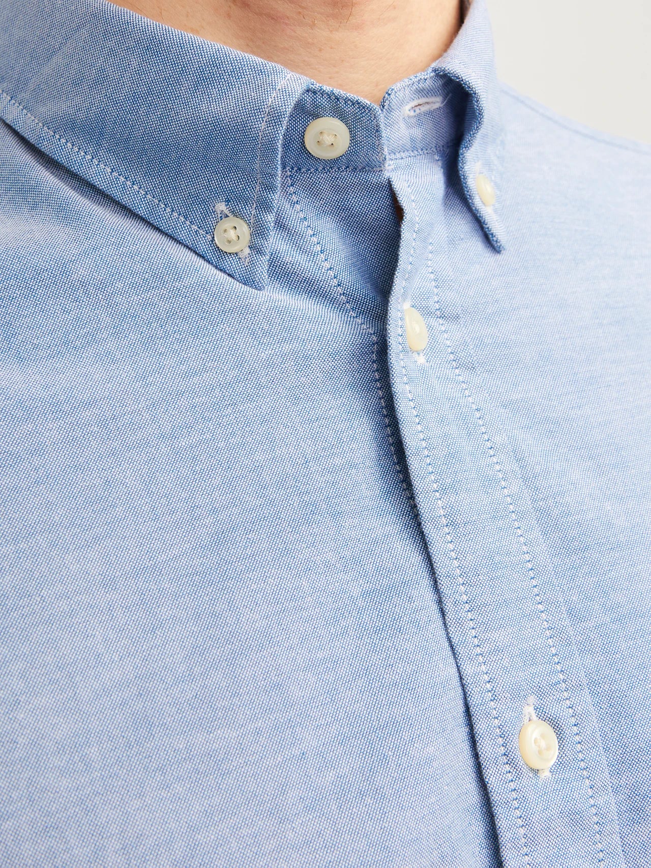 Camicia Brook Oxford Cashmere Blue