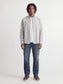 Camicia Harvey Twill Light Grey Melange