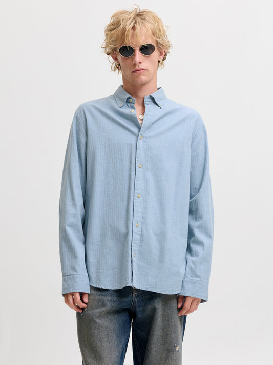 Camicia Harvey Twill Soft Chambray