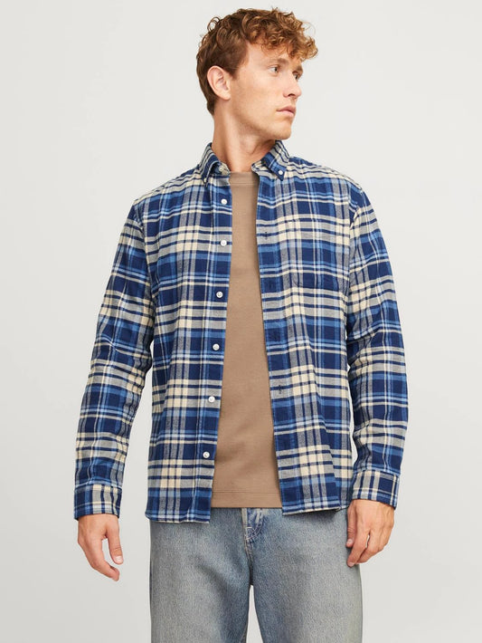 Camicia Norris Flannel Night Sky