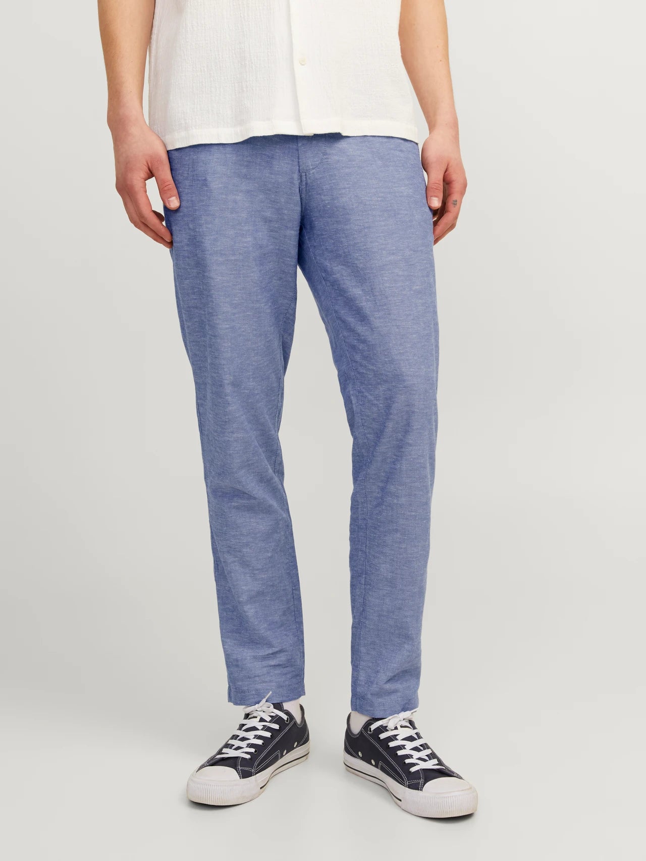 Pantalone Ace Linen Faded Denim