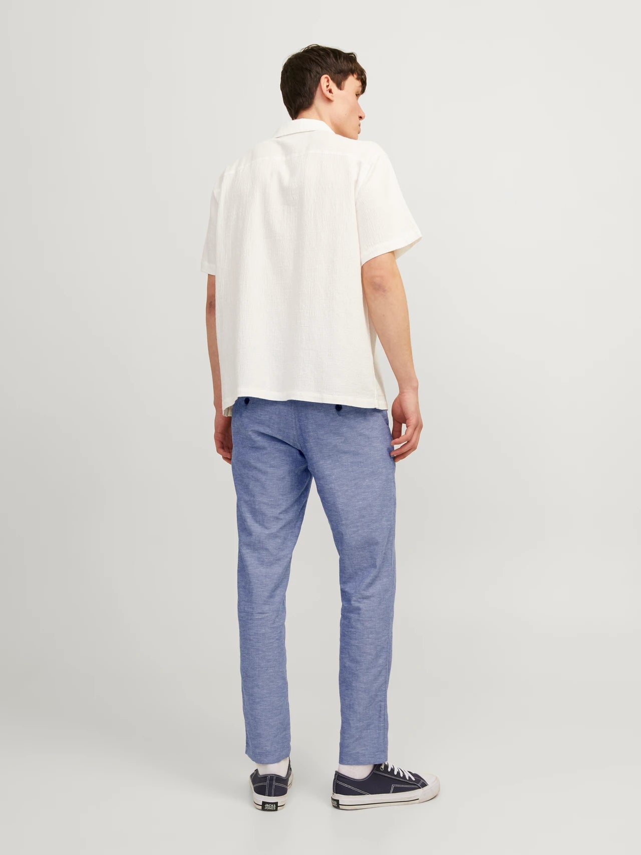 Pantalone Ace Linen Faded Denim