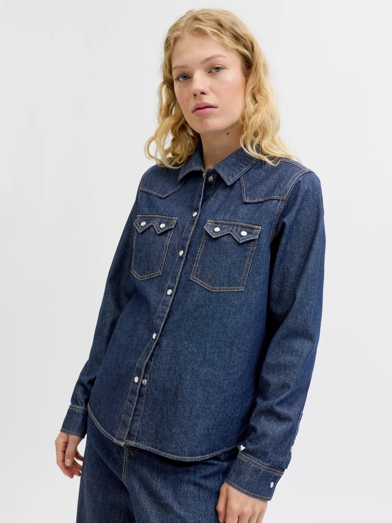 Camicia Jules Dark Blue Denim