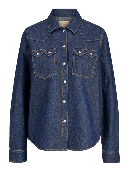 Camicia Jules Dark Blue Denim