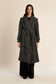 Cappotto Herringbone Black