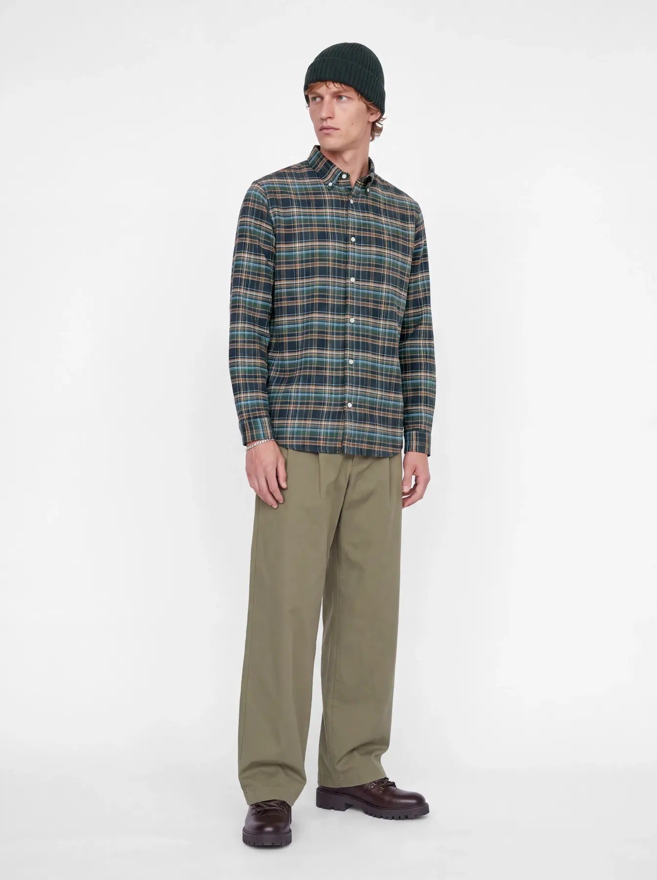 Camicia Stanley Flannel Forest Night