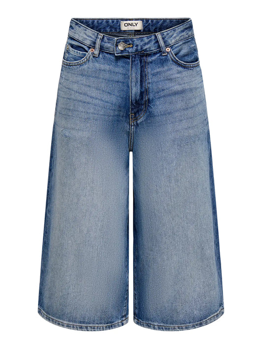 Bermuda Shiloh Wide Medium Blue Denim