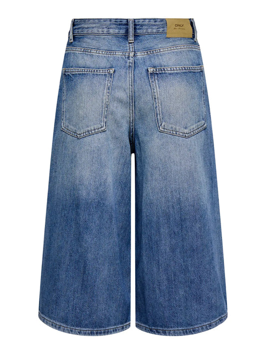 Bermuda Shiloh Wide Medium Blue Denim