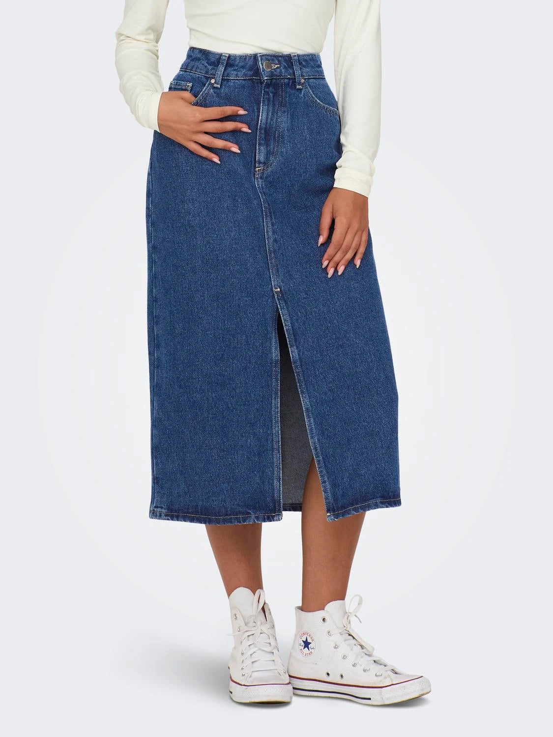 Gonna Midi Denim