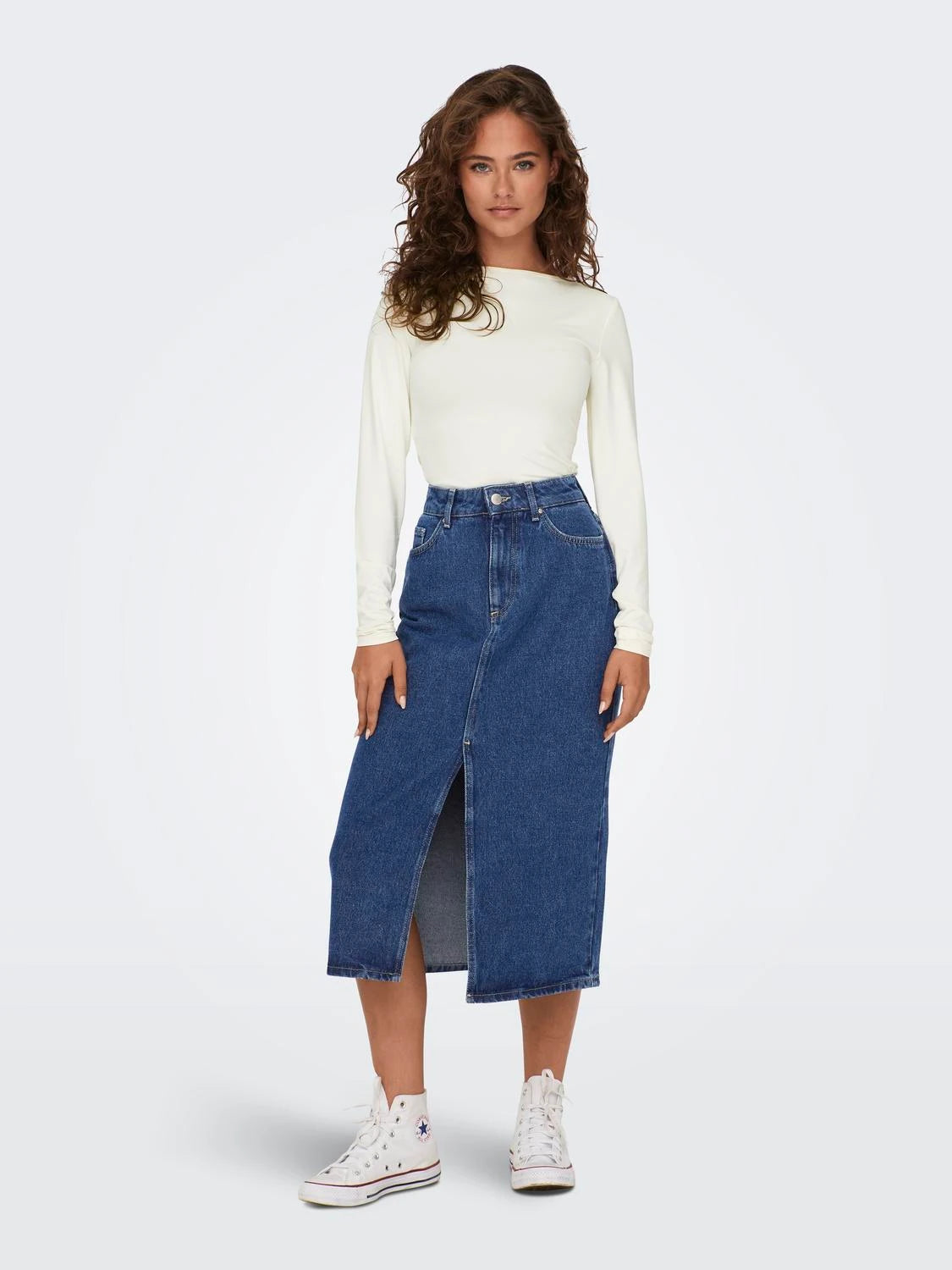 Gonna Midi Denim