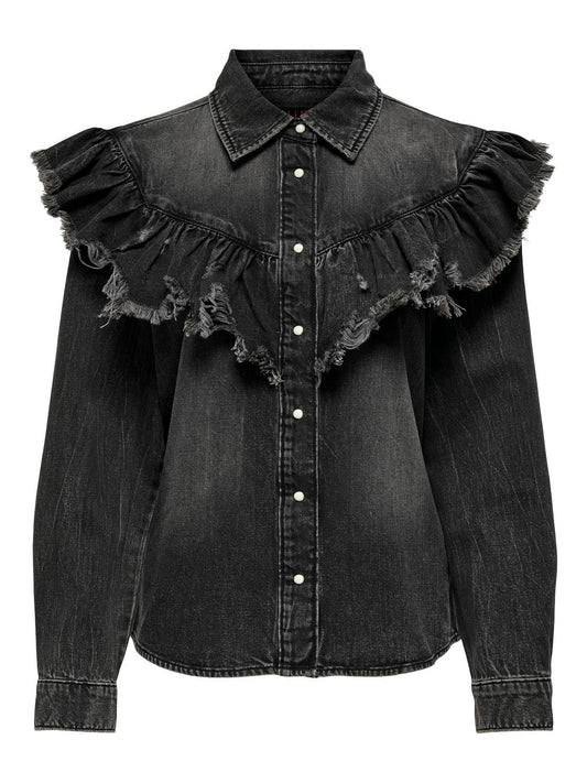 Camicia Broadway Washed Black