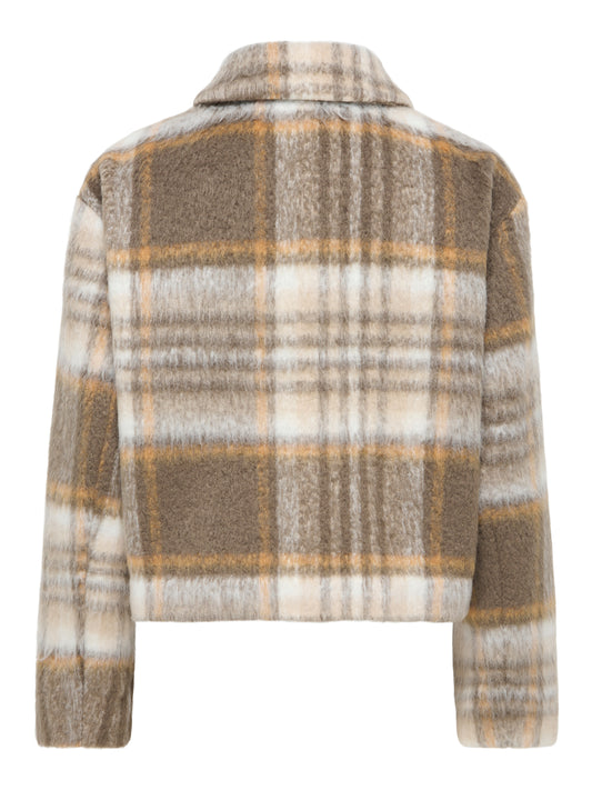 Giacca Kate Check Whitecap Grey