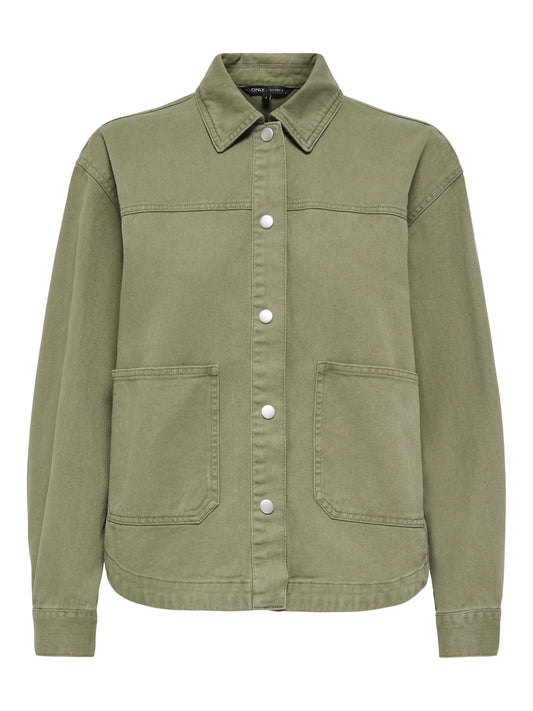 Overshirt Lara Covert Green