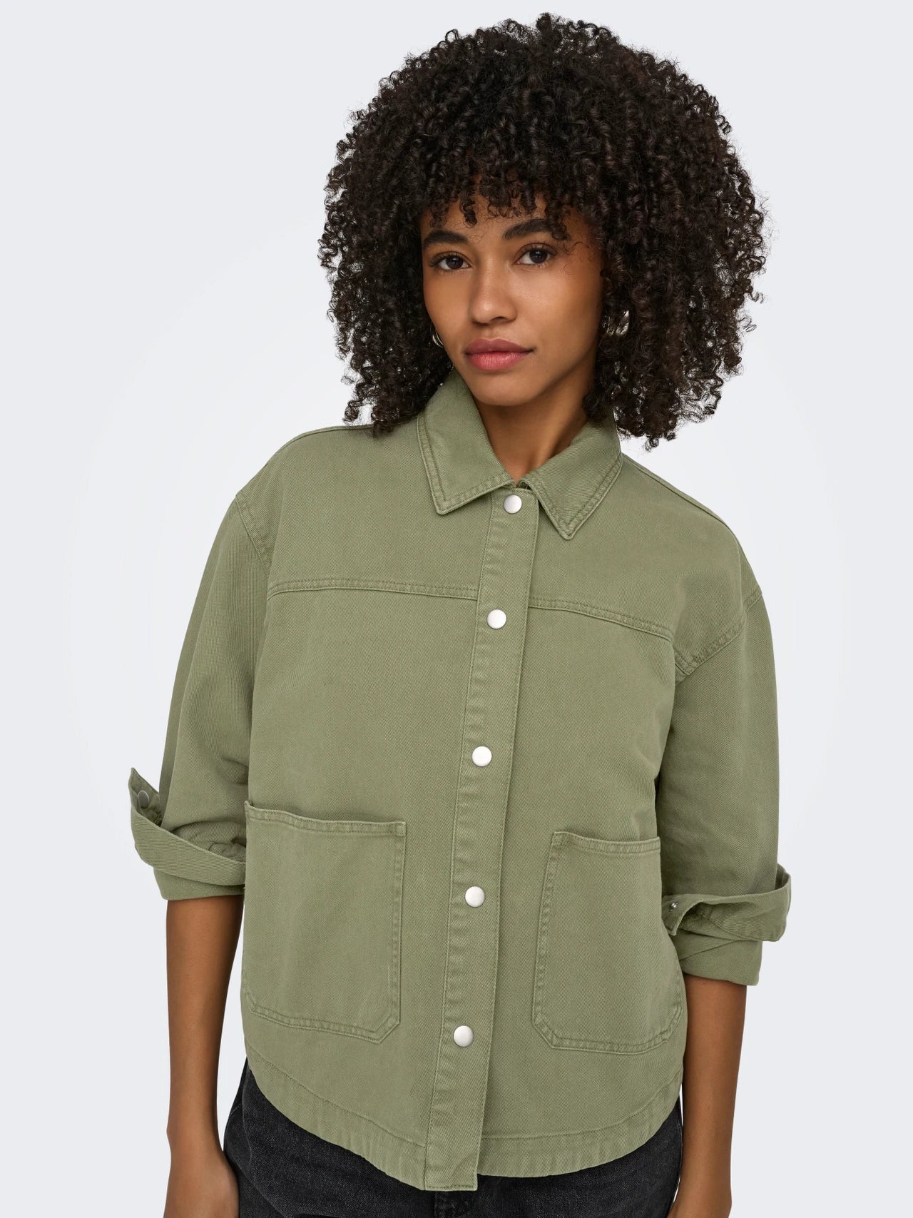 Overshirt Lara Covert Green