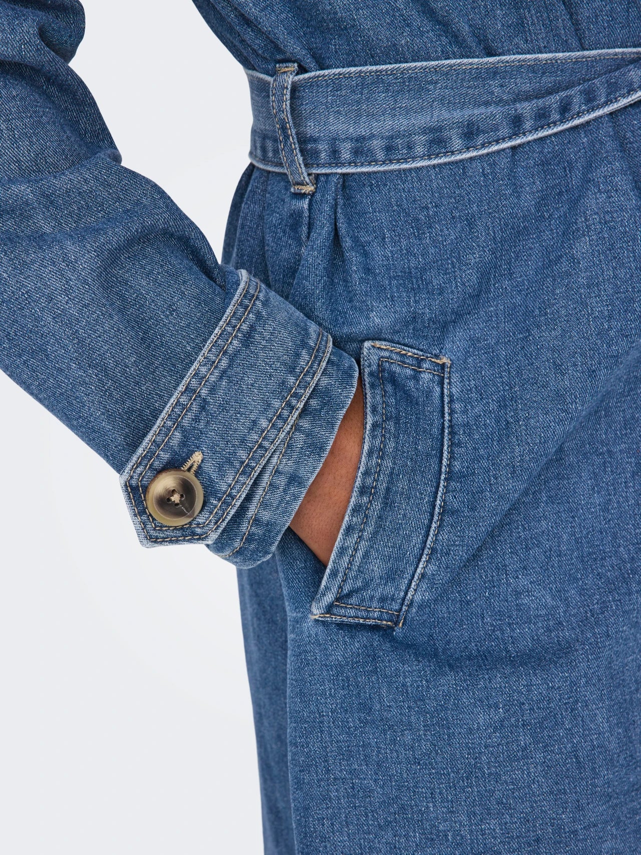 Trench Malou Medium Blue Denim