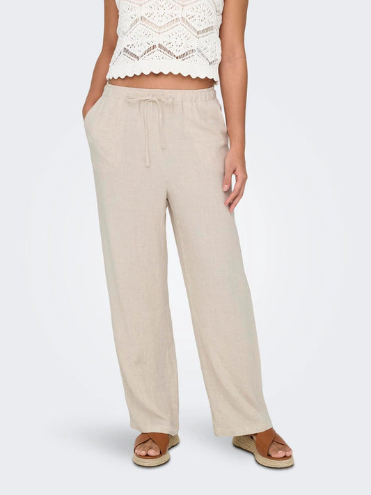 Pantalone Siesta Linen Moonbeam