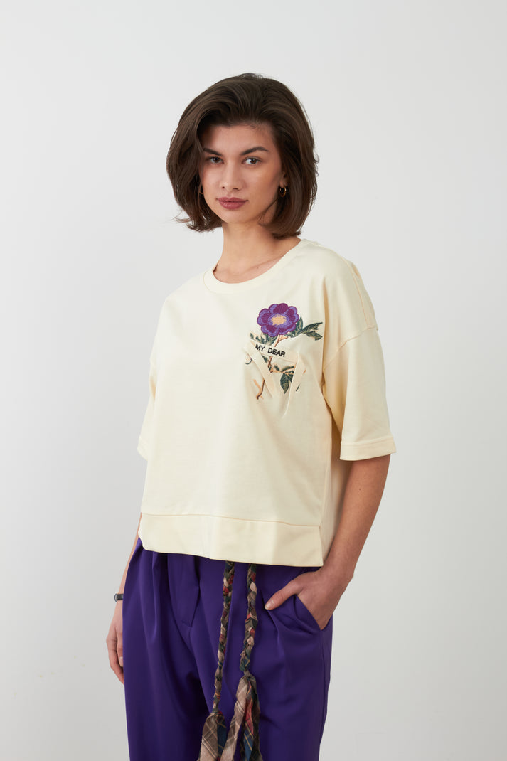 T-Shirt Sohanne Ivory