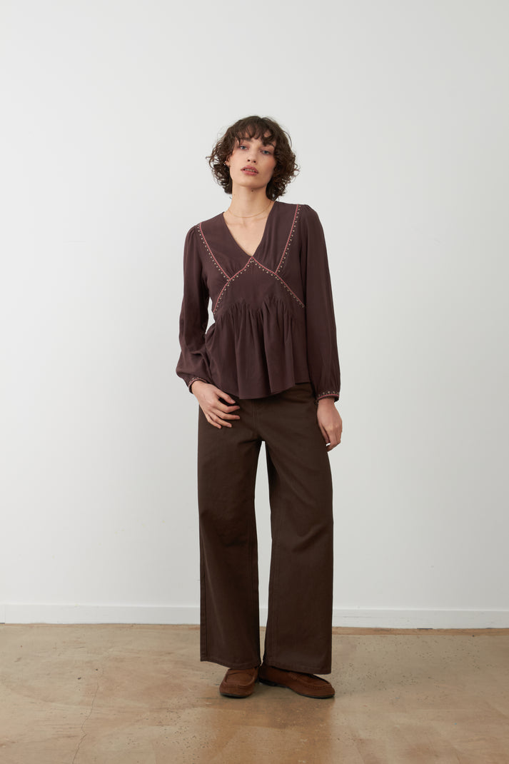 Jeans Ulrich Chocolat