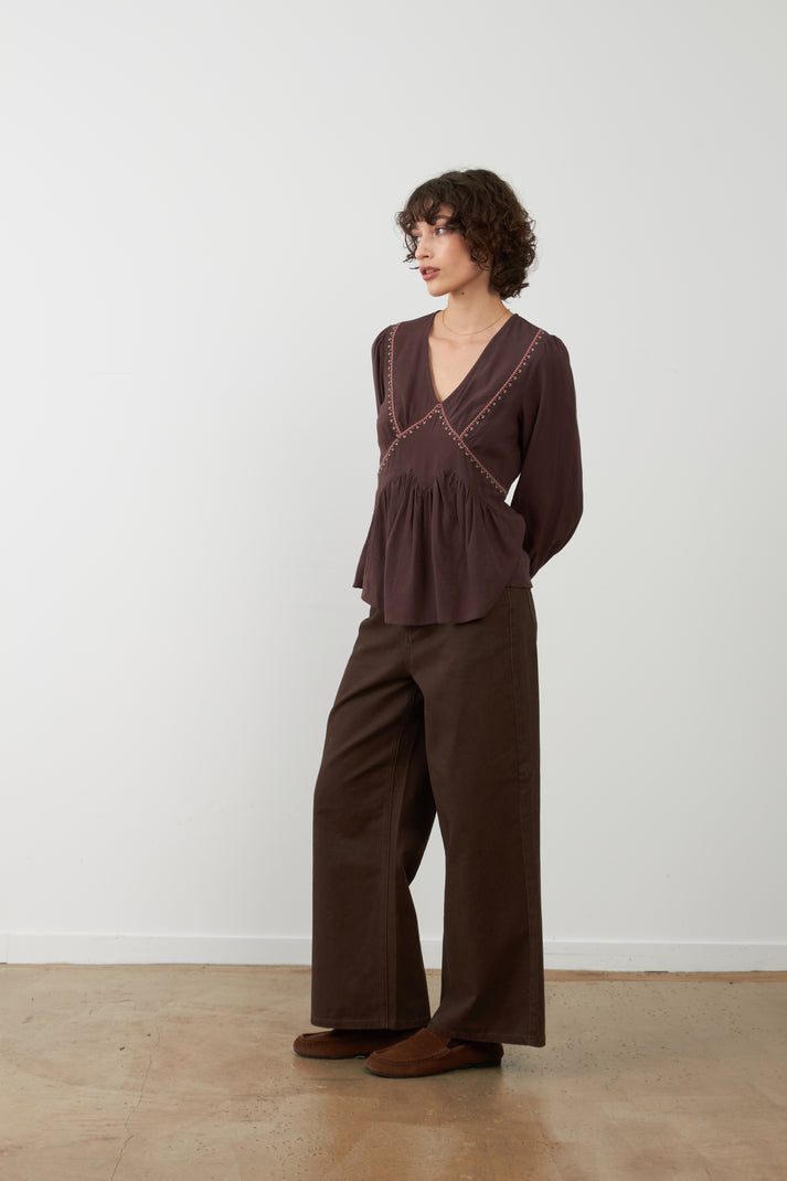 Jeans Ulrich Chocolat