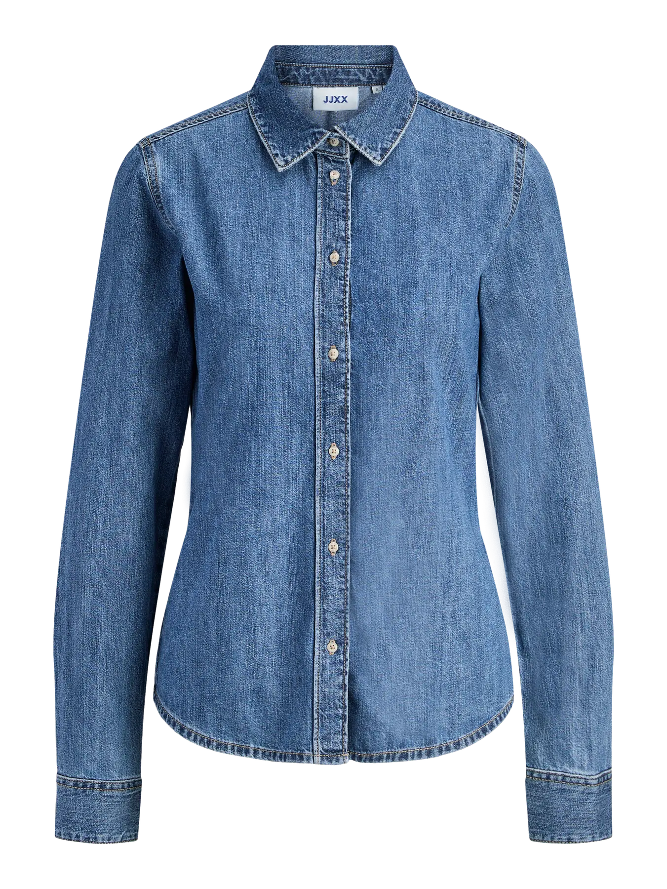 Camicia Rose Denim Medium Blue