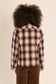 Cappotto Plaid Beige