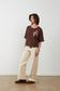 T-Shirt Sohanne Chocolat