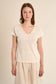 T-Shirt Embroidery Off White