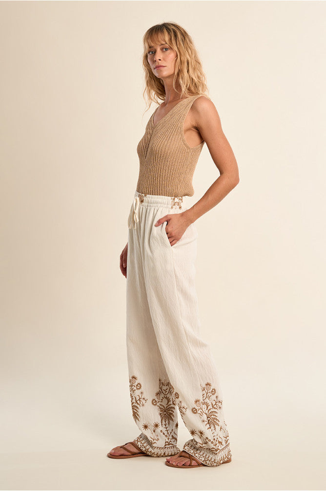 Pantalone Marseille Off White