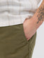 Bermuda Jaiden Linen Olive