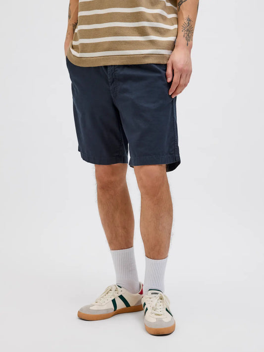 Bermuda Jaiden Linen Navy